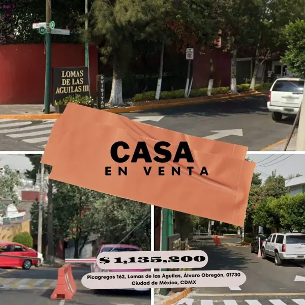 Casa en Lomas de las Aguilas, Álvaro Obregón, Ciudad de México