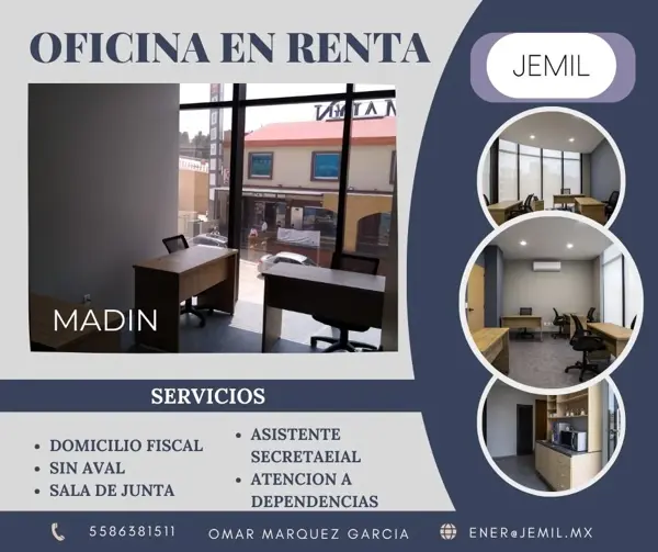 Oficina en Lomas Verdes 6a Sección, Naucalpan de Juárez, México