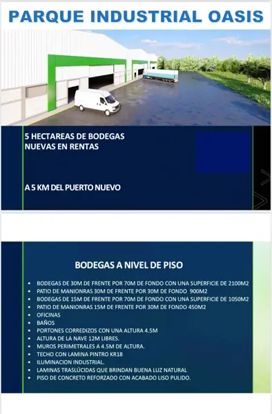 Bodega en renta en Oasis, Veracruz — foto 2 de 8