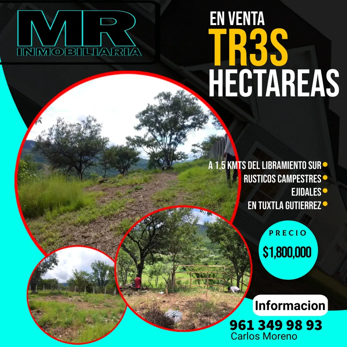 Terreno en venta en Copoya, Tuxtla Gutiérrez — foto 1 de 8