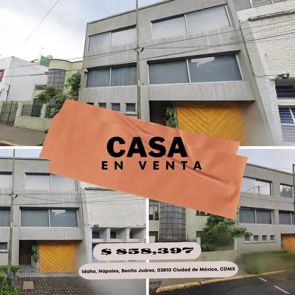 Casa en Napoles, Benito Juárez, Ciudad de México