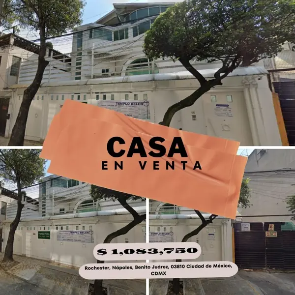 Casa en Napoles, Benito Juárez, Ciudad de México