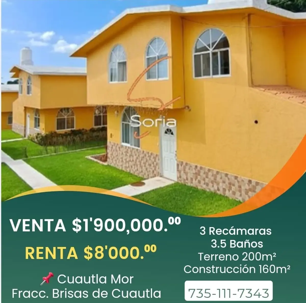 Casa en venta en Brisas de Cuautla, Cuautla — foto 1 de 39