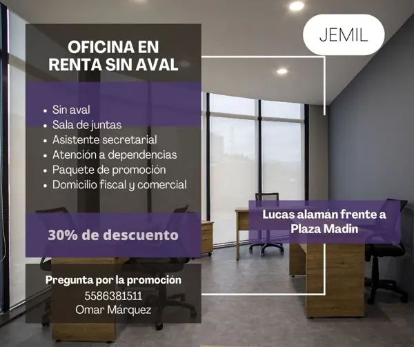 Oficina en Lomas Verdes 6a Sección, Naucalpan de Juárez, México
