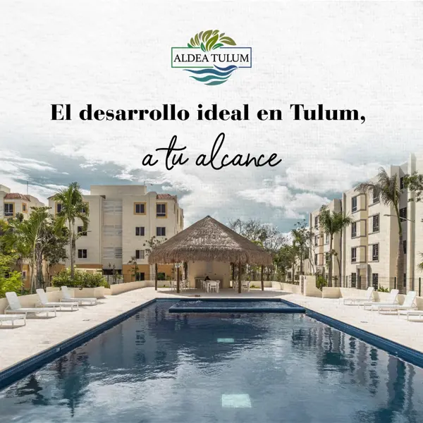 Departamento en venta en Aldea Tulum, Tulum — foto 2 de 4