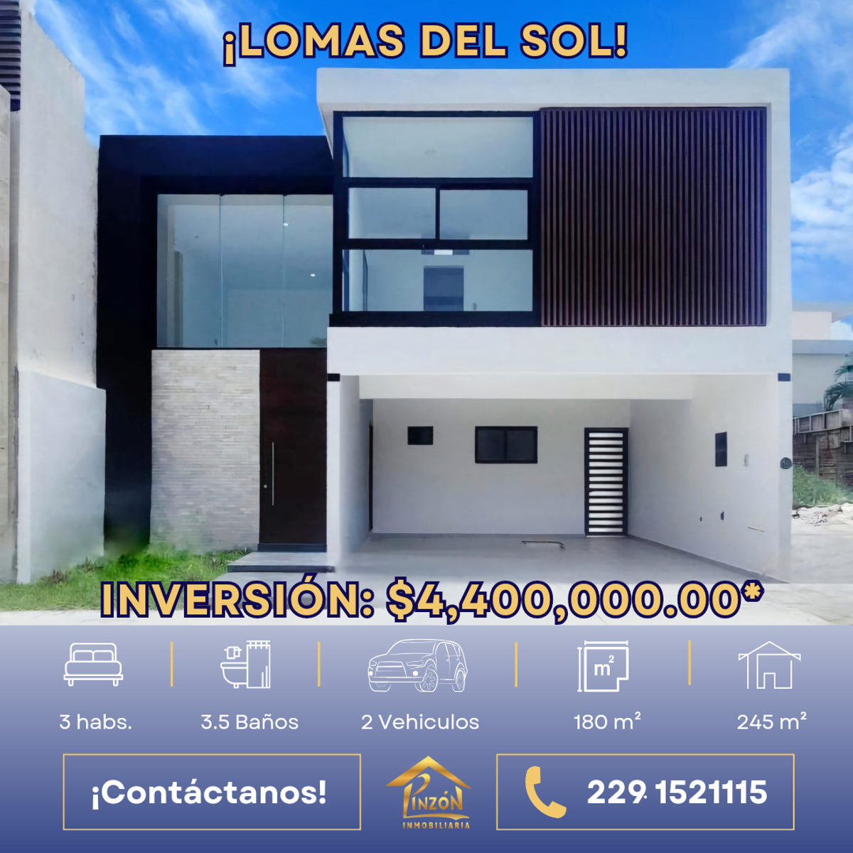 Casa en venta en Lomas del Sol, Alvarado — foto 1 de 20