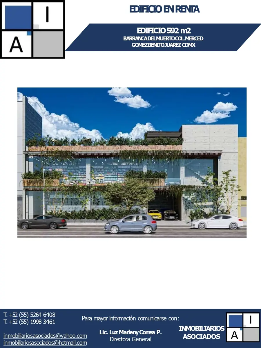 Edificio en renta en Merced Gomez, Benito Juárez — foto 1 de 2