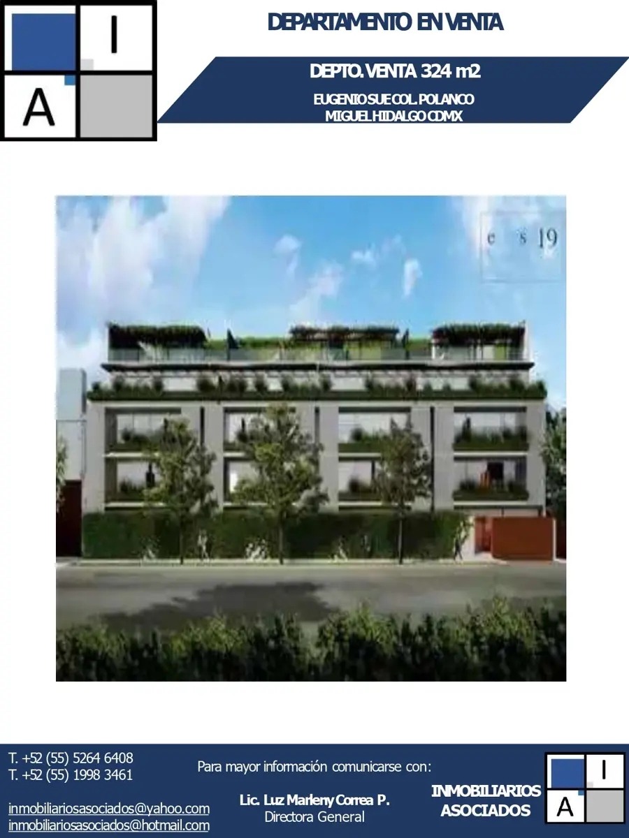 Departamento en venta en Polanco I Sección, Miguel Hidalgo — foto 1 de 4