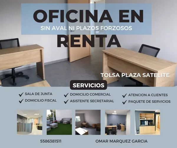 Oficina en Ciudad Satelite, Naucalpan de Juárez, México