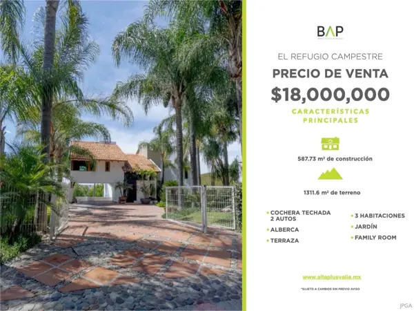 Casa en venta en El Refugio Campestre, León — foto 2 de 11