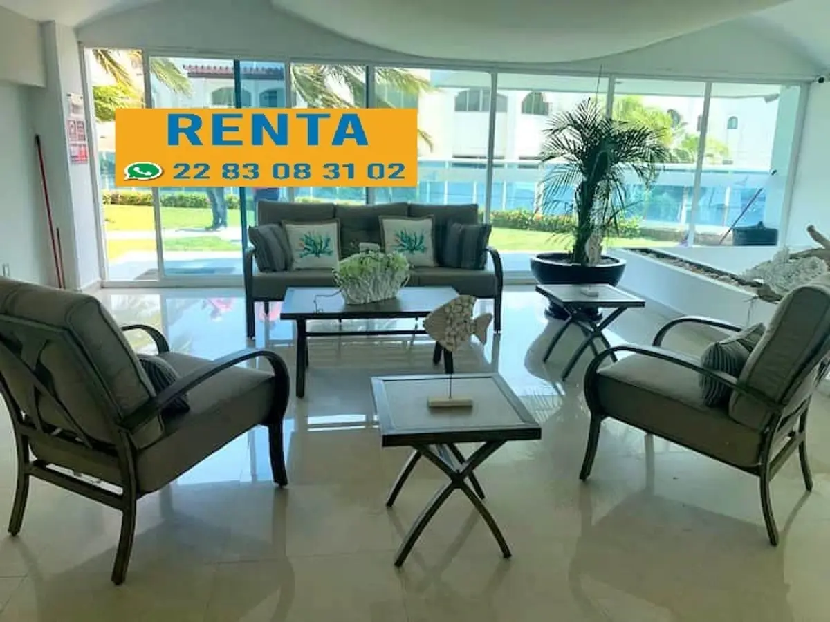 Departamento en renta en Jardines de Mocambo, Boca del Río — foto 1 de 7