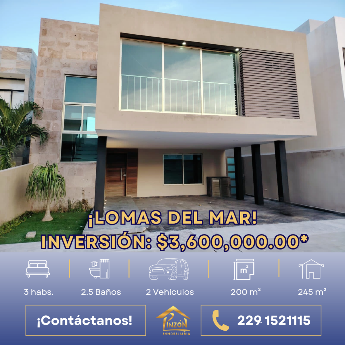 Casa en venta en Lomas del Sol, Alvarado — foto 1 de 14