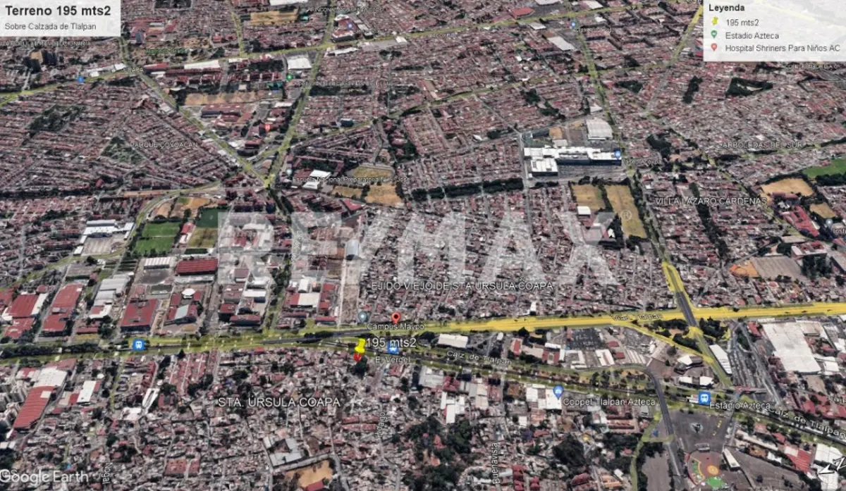 Terreno en renta en Pedregal de Santa Úrsula, Coyoacán — foto 1 de 14