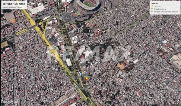 Terreno en renta en Pedregal de Santa Úrsula, Coyoacán — foto 3 de 14