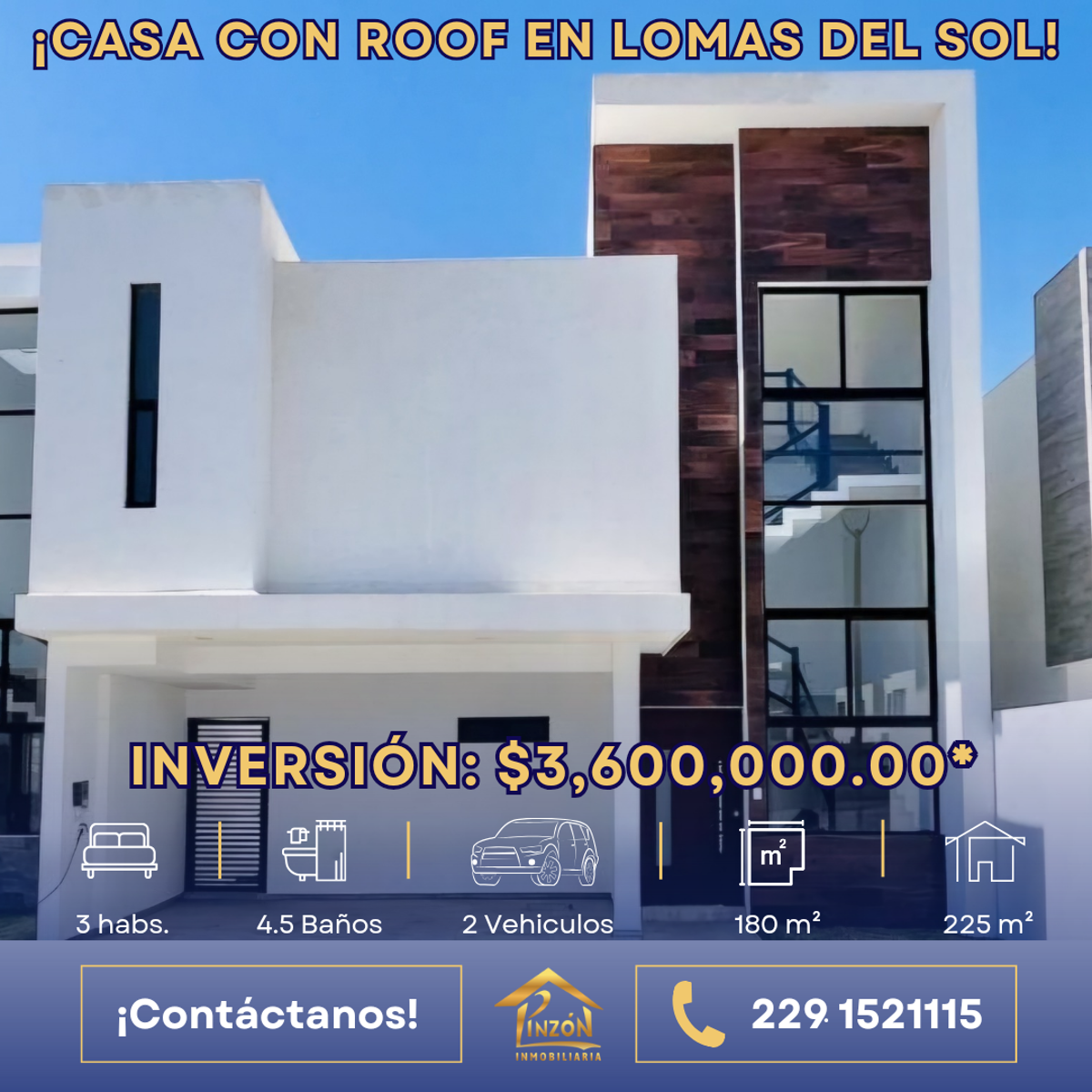 Casa en venta en Lomas del Sol, Alvarado — foto 1 de 16