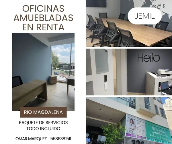 Oficina en La Otra Banda, Álvaro Obregón, Ciudad de México