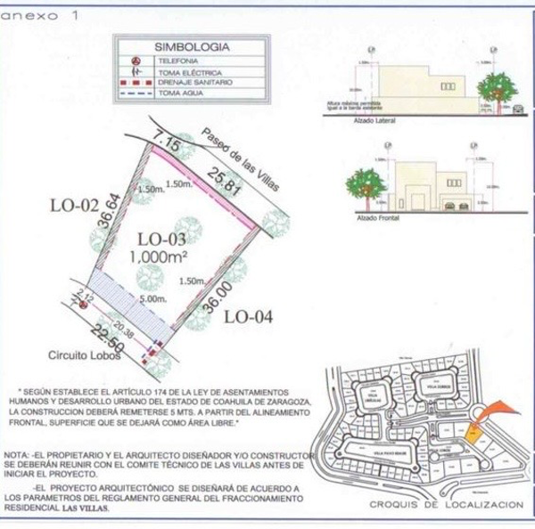 Terreno en venta en Las Villas, Torreón — foto 3 de 7