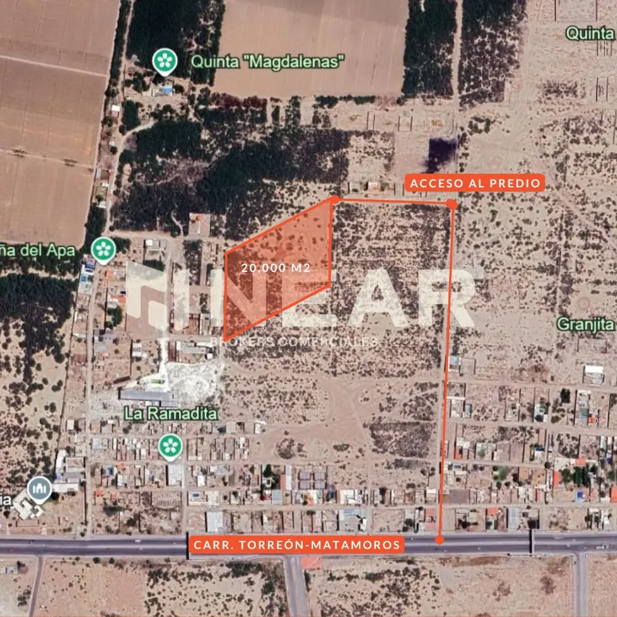 Terreno en venta en Ejido Santo Tomás, Matamoros — foto 1 de 2