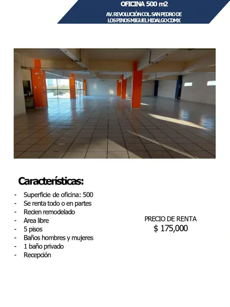 Oficina en renta en San Pedro de los Pinos, Benito Juárez — foto 2 de 7
