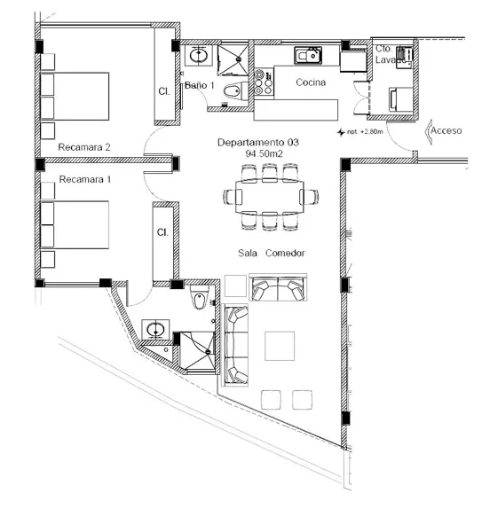 Departamento en venta en El Parque, Naucalpan de Juárez — foto 3 de 7