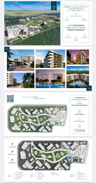 Departamento en venta en Puerto Morelos, Puerto Morelos — foto 3 de 4