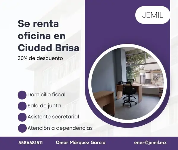 Oficina en Ciudad Brisa, Naucalpan de Juárez, México