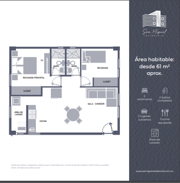 Departamento en venta en San Miguel Xochimanga, Atizapán de Zaragoza — foto 3 de 10