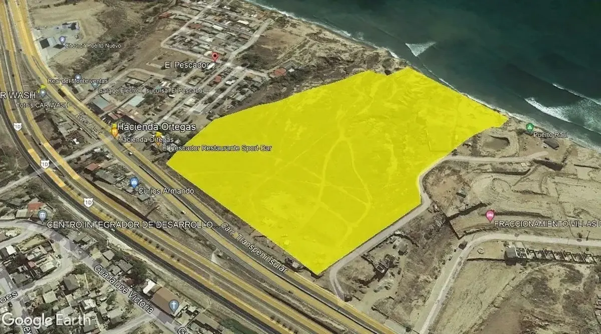 Terreno en venta en Rosarito Centro, Playas de Rosarito — foto 1 de 3