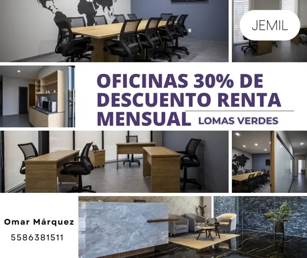 Oficina en Lomas Verdes 6a Sección, Naucalpan de Juárez, México