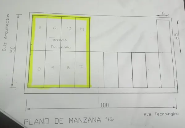 Terreno en renta en María Mercado de López Sánchez, Torreón — foto 2 de 10