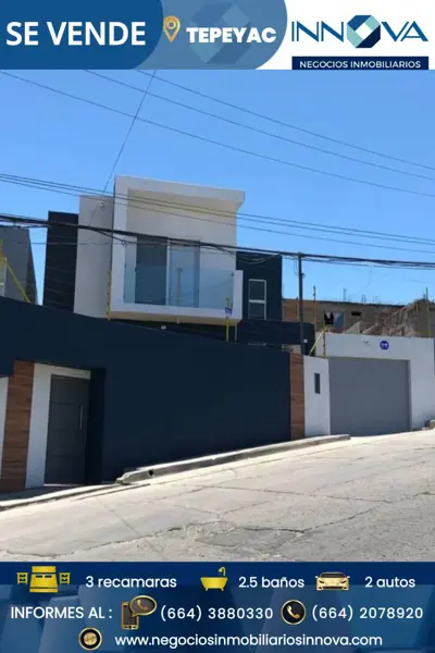 Casa en El Palmar, Tijuana, Baja California