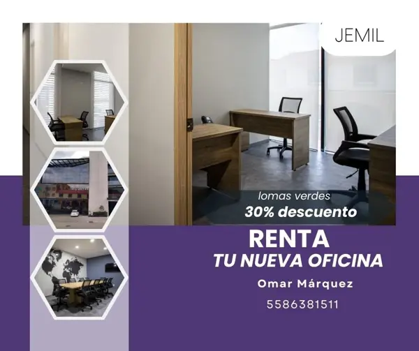 Oficina en Lomas Verdes 6a Sección, Naucalpan de Juárez, México