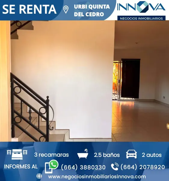 Casa en renta en Urbi Quinta del Cedro, Tijuana — foto 3 de 9