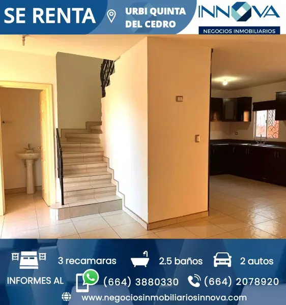 Casa en renta en Urbi Quinta del Cedro, Tijuana — foto 2 de 9