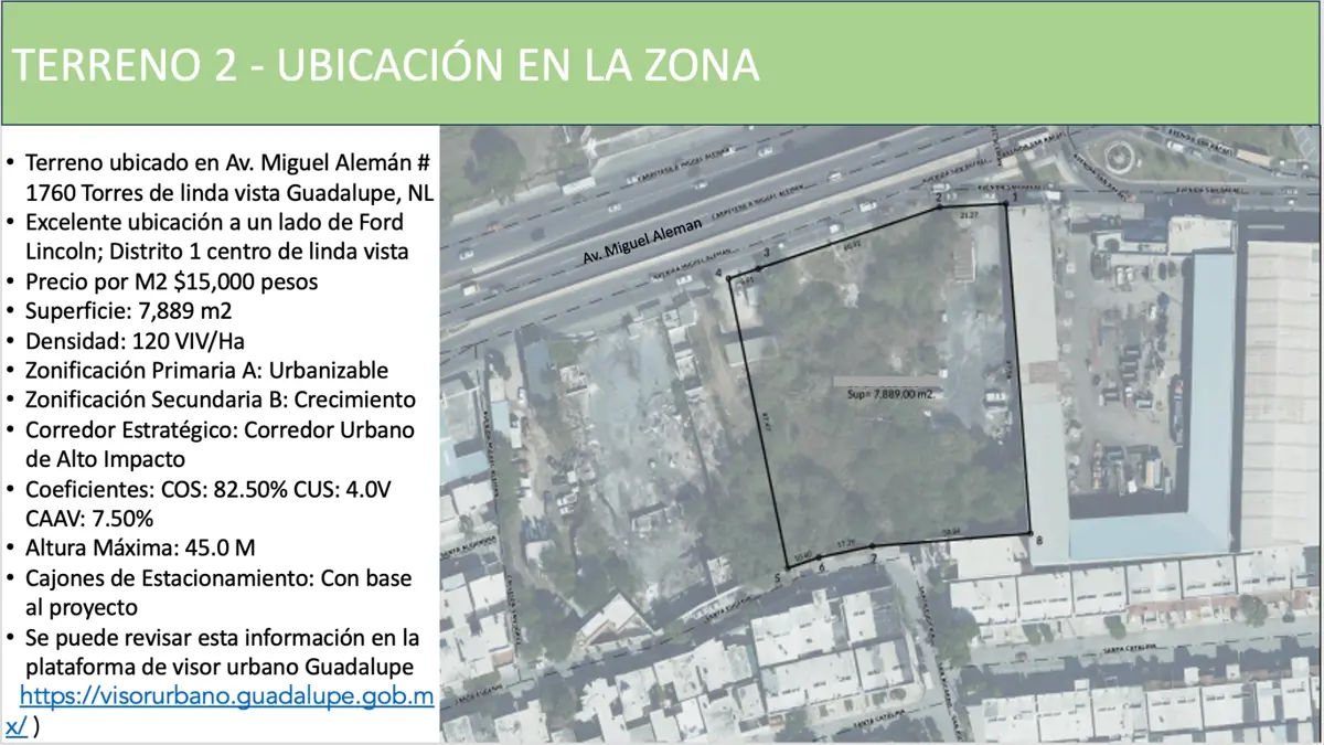 Terreno en venta en Torres Lindavista, Guadalupe — foto 1 de 14