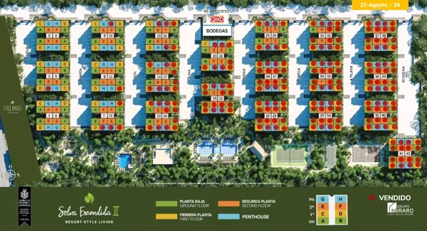 Departamento en venta en Selva Escondida, Puerto Morelos — foto 2 de 22