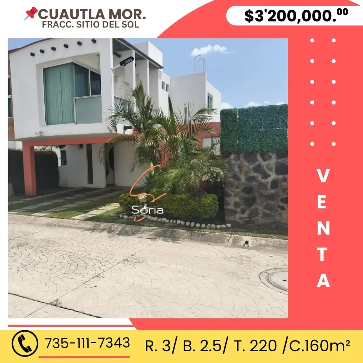Casa en venta en Sitio del Sol, Cuautla — foto 1 de 20