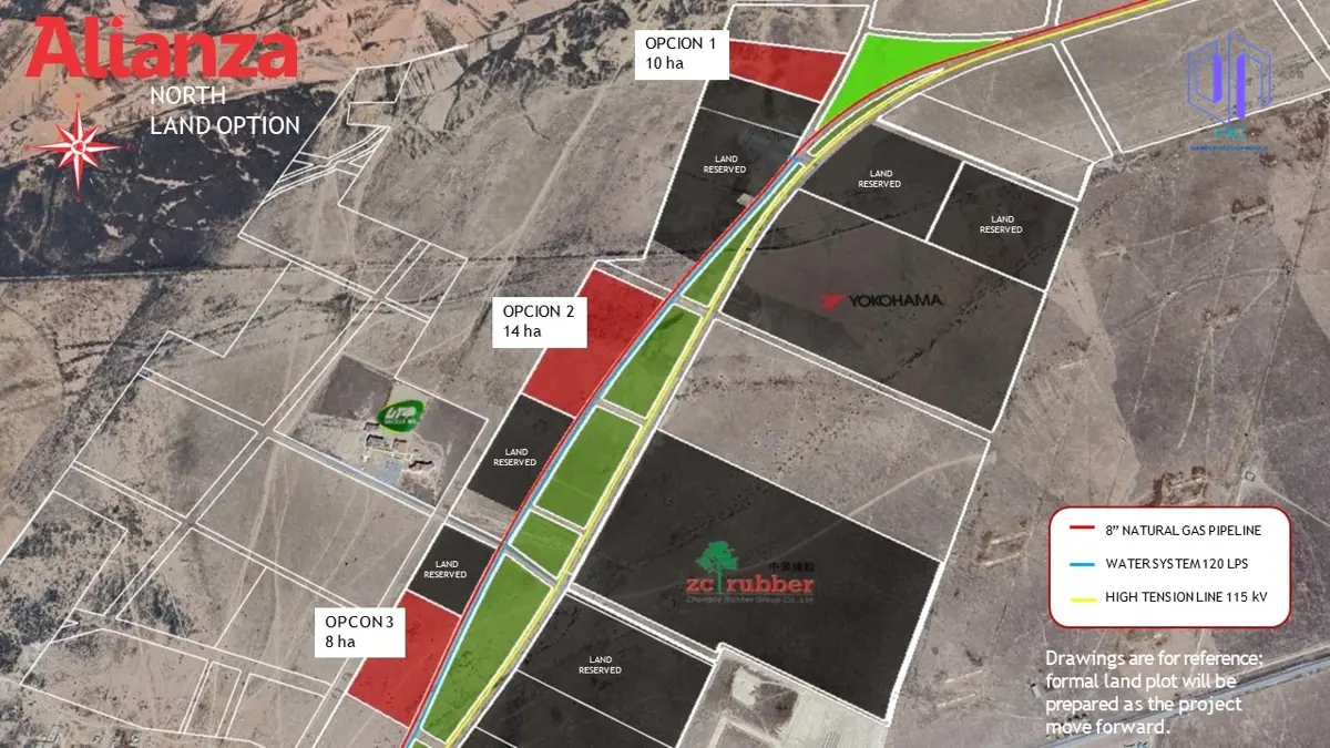 Terreno en venta en Parque Industrial Alianza Derramadero, Saltillo — foto 1 de 12