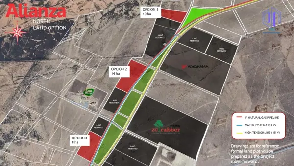 Terreno en venta en Parque Industrial Alianza Derramadero, Saltillo, Coahuila de Zaragoza Terreno en venta en Parque Industrial Alianza Derramadero, Saltillo, Coahuila de Zaragoza