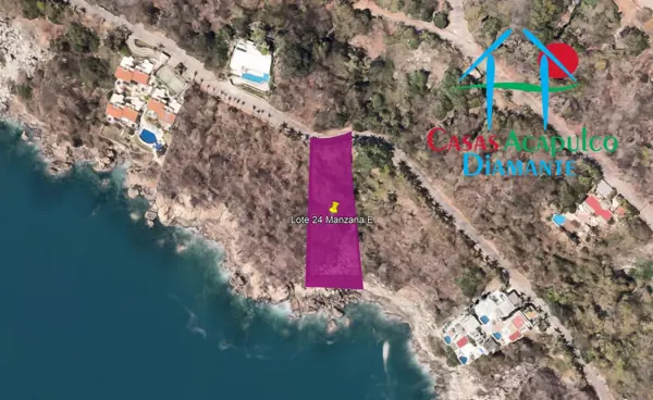 Terreno único en Brisas del Marqués: acceso directo al mar y vistas incomparables a Punta Diamante