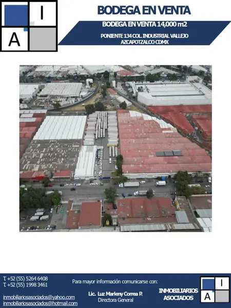 Bodega en venta en Industrial Vallejo, Azcapotzalco, Ciudad de México