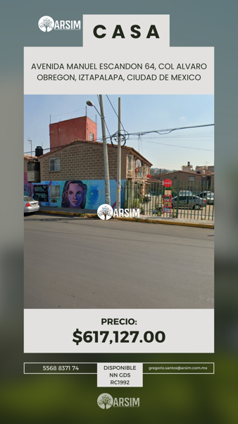 Casa en venta en Álvaro Obregón, Iztapalapa — foto 2 de 10