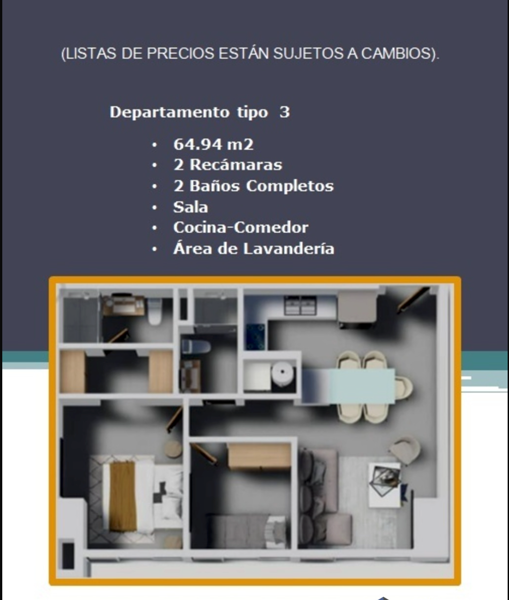 Departamento en venta en Centro, Monterrey — foto 3 de 4