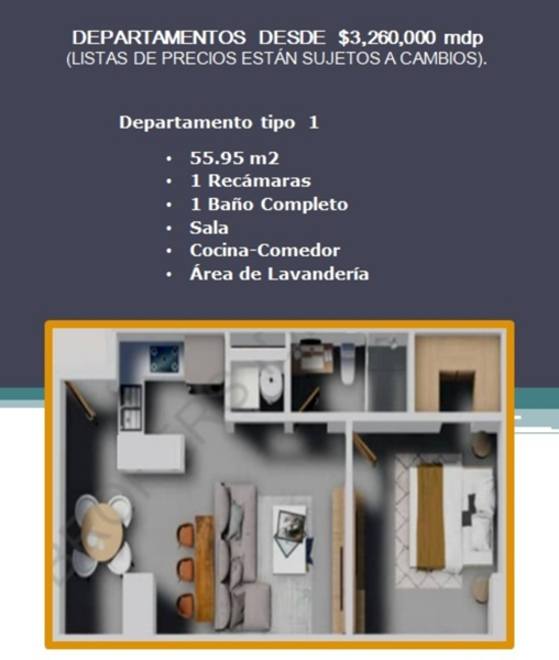 Departamento en Centro, Monterrey, Nuevo León