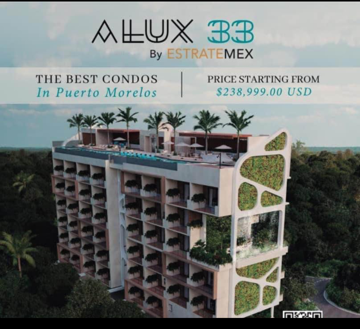 Departamento en venta en Puerto Morelos, Puerto Morelos — foto 1 de 12