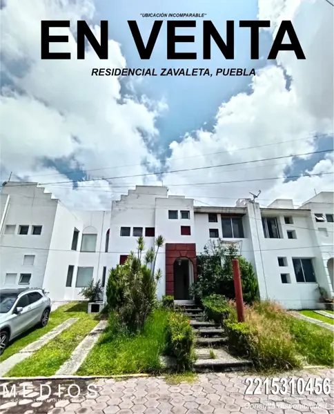 Casa en venta en Residencial Zavaleta, San Andrés Cholula, Puebla Casa en venta en Residencial Zavaleta, San Andrés Cholula, Puebla