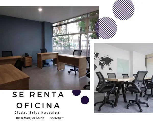 Oficina en Ciudad Brisa, Naucalpan de Juárez, México