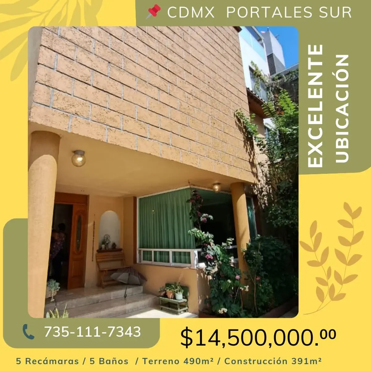 Casa en venta en Portales Sur, Benito Juárez — foto 1 de 36