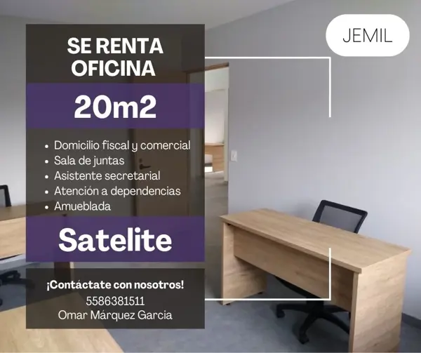 Oficina en Colonial Satelite, Naucalpan de Juárez, México