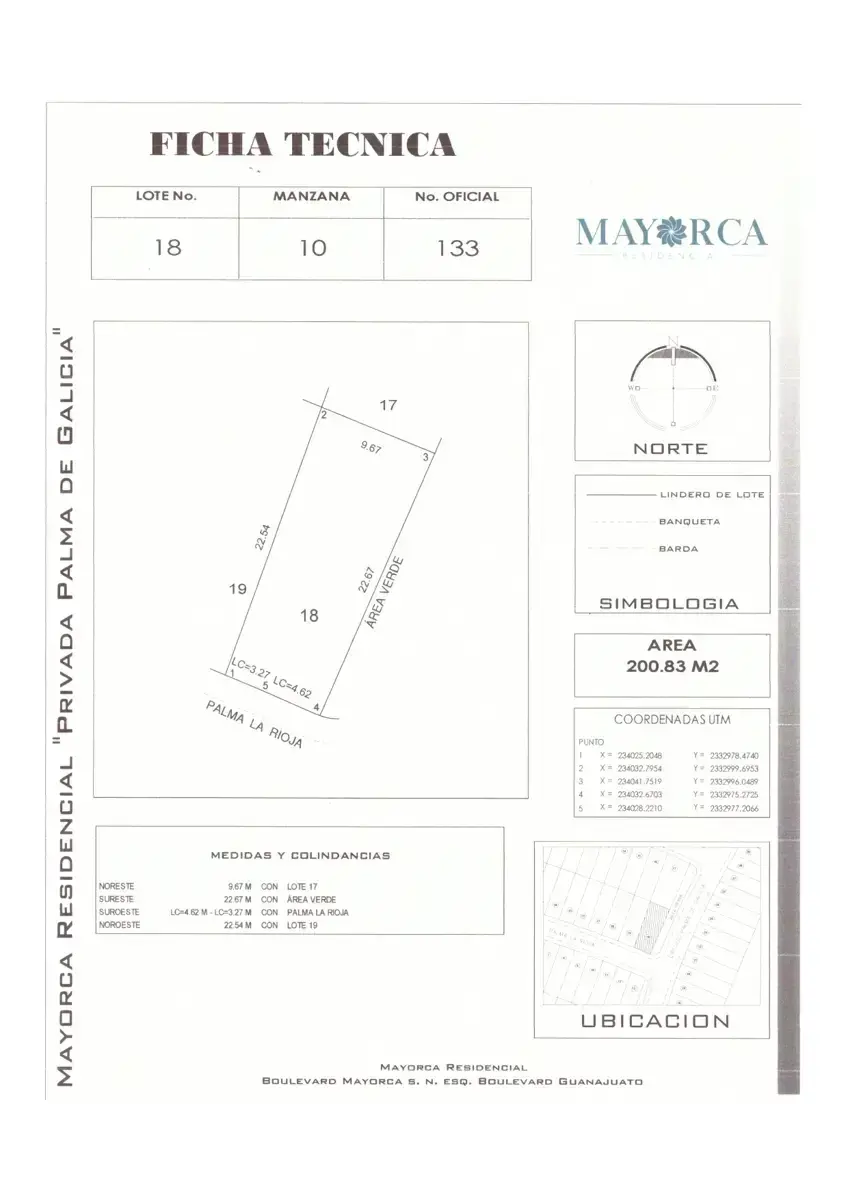 Terreno en venta en Mayorca Residencial, León